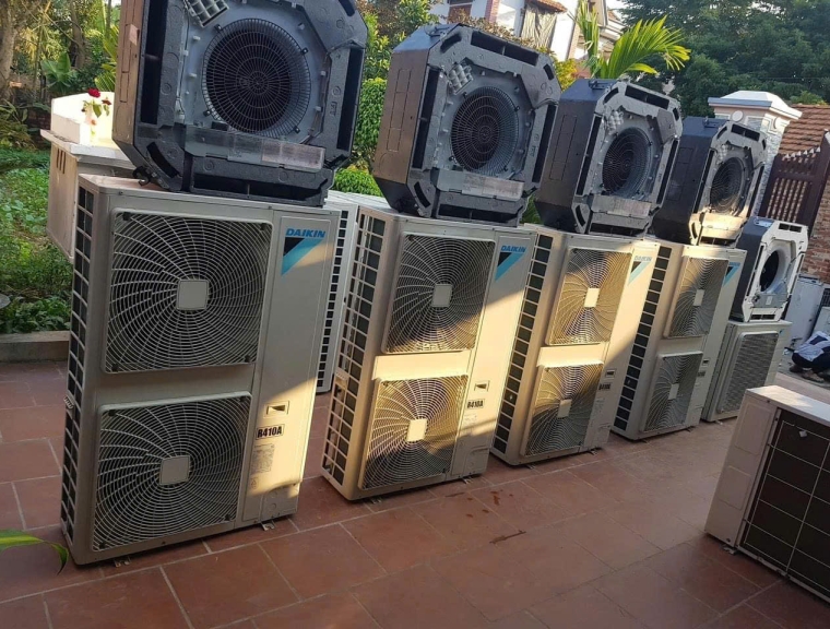chuyên thu mua lắp đặt máy lạnh âm trần , nhà xưỡng 0934 153 678